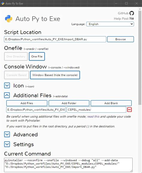 Auto Py to exe One File Problem 的图像结果