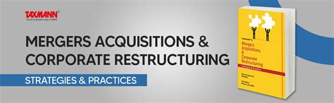 Buy Taxmann's Mergers Acquisitions & Corporate Restructuring ...