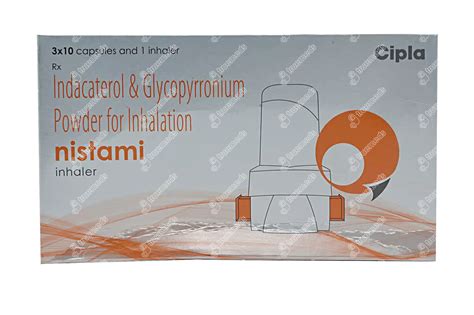 Nistami 110/50 MCG 30 With Inhaler | Order Nistami 110/50 MCG 30 ...