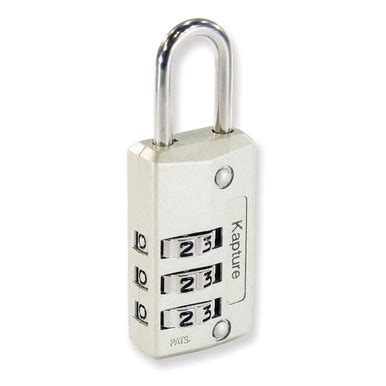 Image result for Combination Padlock with Key Control