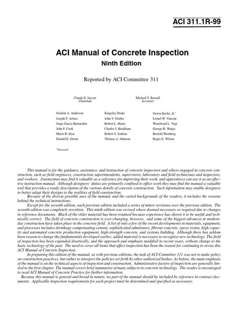 Image result for ACI Concrete Testing Procedures