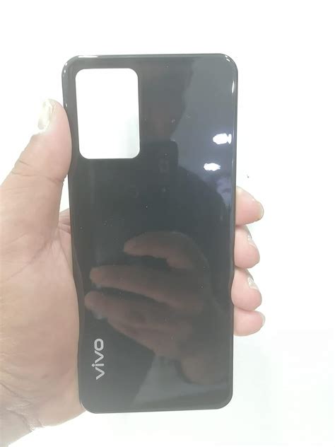 MrSpares Back Panel Replacement Cover Compatible for VIVO Y33s : Black ...