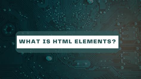 Image result for Different Types of HTML Elements