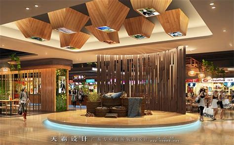 商场装修设计效果图室内2017新构思天霸设计与您欣赏_美国室内设计中文网