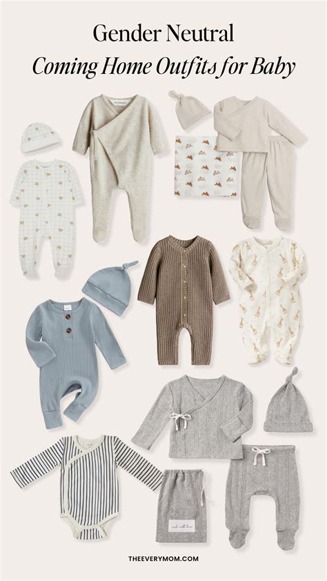 Top Gender Neutral Coming Home Outfits for Baby | Baby going home ...
