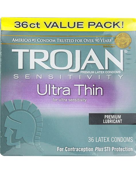 Trojan Ultra Thin 36Pk - 92661-05306 | Lover's Lane