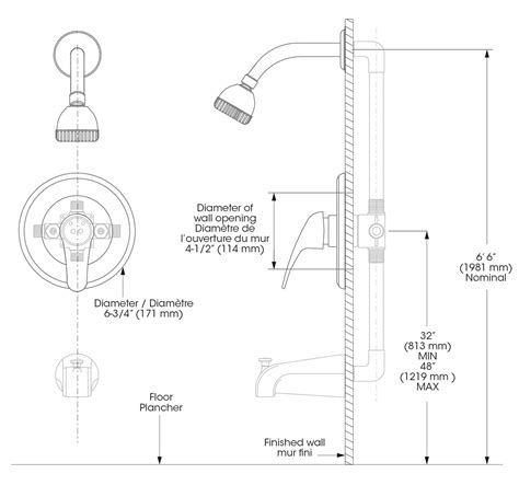 Standard Height Of Mixing Valve at Caitlin Hume blog