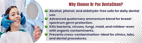 Dr. Pax DentaClean Multi-Purpose Disinfectant Cleaner For Dental ...