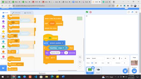 Snap Coding Game Tutorial 2 的图像结果