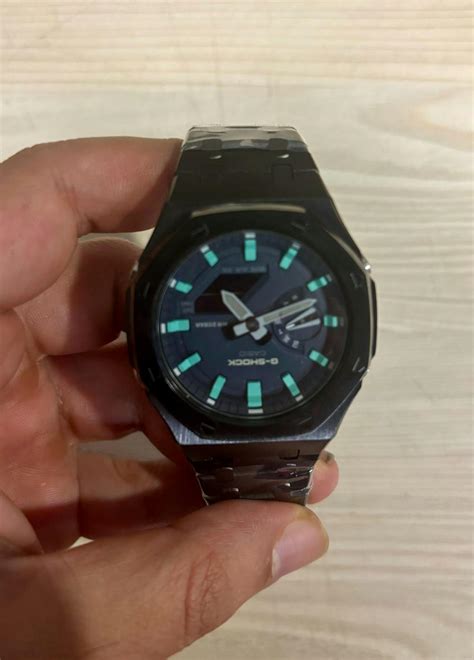 LOBINNI Luxury Stainless Steel Automatic Chronograph Golden - Black Di