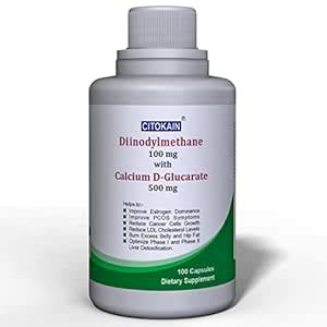 Buy Citokain, Diinodylmethane (DIM) 100 mg with Calcium D-Glucarate ...