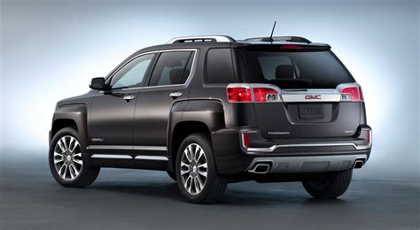Papeis de parede 3840x2109 GMC Terrain, Denali, 2015 Crossover Preto Fundo cinza Carros baixar ...