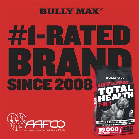 Bully Max Vitamins For Dogs