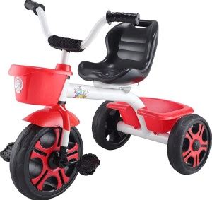 JoyRide Roadster Baby Tricycle With Dual Storage Basket with Big Front ...