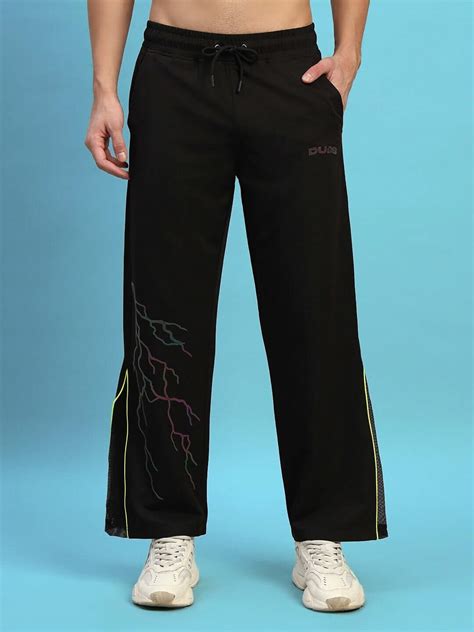 SALVO REFLECTOR RELAXED-FIT JOGGERS BLACK | Buy Online at Wearduds India