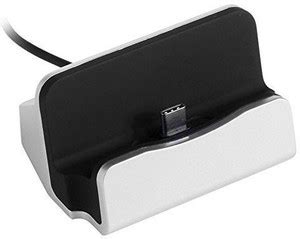 TECHGEAR Desktop MOBILE Charger USB Type C Base Stand Data Sync ...