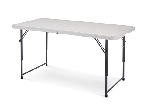 もございまℓ Portable ft x 30 inch Fold in Half Plastic Picnic Table for ...