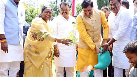 One Tree Is Equal To 100 Sons, Says CM Mohan Yadav