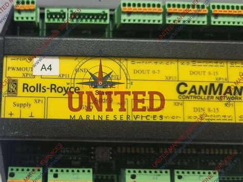 ROLLS ROYCE SLIO 01 CANMAN CONTROLLER NETWORK VER 1.4 | United Marine ...