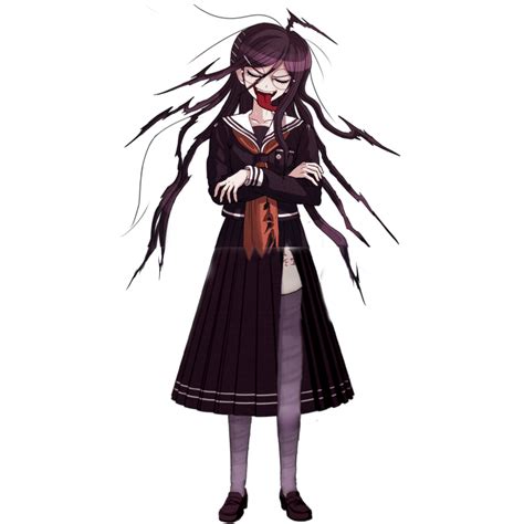 Sprites De Fukawa Dangan Ronpa Danganronpa 1/2 Reload 05 Fuukawa