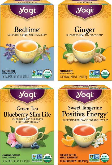 Amazon.com : Yogi Tea DeTox Tea - 16 Tea Bags per Pack (6 Packs ...