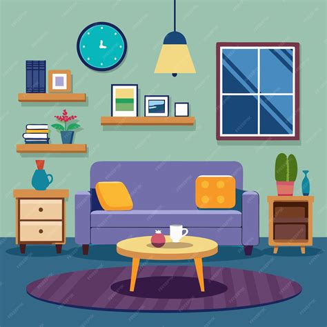 Living room furniture Clip art design clip art and Vector Design With a ...