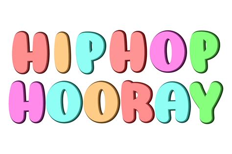 Hip Hop Hooray Graphic by AB Design · Creative Fabrica