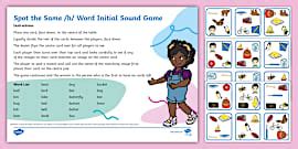 Spot the Same /t/ Word Medial Sound Game