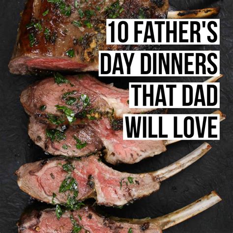 Fun Father's Day Meal Ideas at Travis Poteete blog