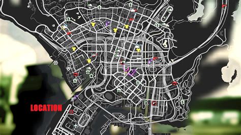 GTA 5 Strangers & Freaks, Letter Scraps, and Random Events Location Map ...
