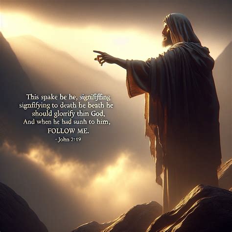 What does John 21:19 mean? | Bible Art