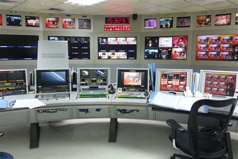 南方电视台使用的演播室监视器