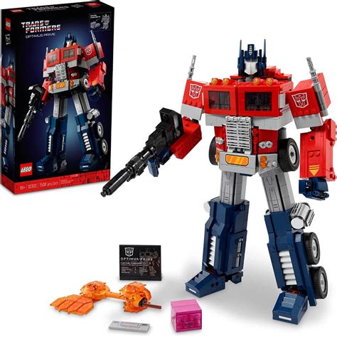 LEGO 10302 Icons Optimus Prime (1,508 Pieces) | Buy Online at Toycra
