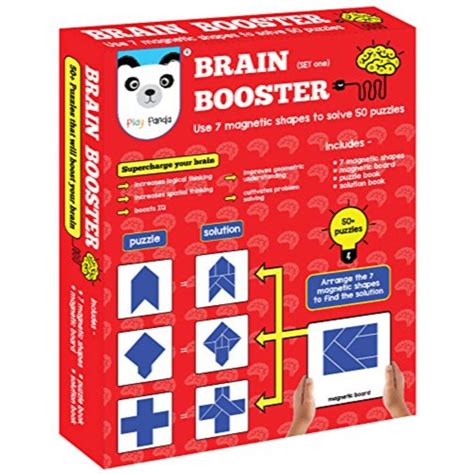 Buy Play Panda Kids Brain Booster Type 1-56 Puzzles Designed To Boost ...
