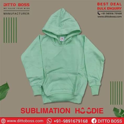 Mens Hoodie - Sublimation Blank Hoodies Manufacturer from Noida