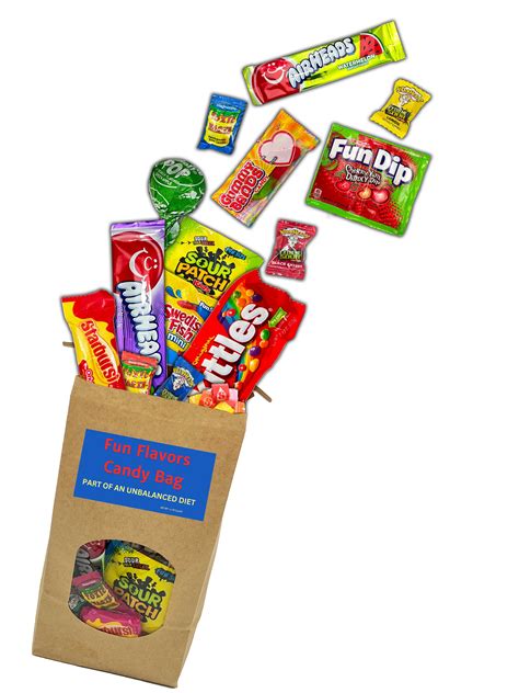 Buy Fun Flavors Candy Mix Bag, Sour Candy Gummies, Sweets 35 Count ...
