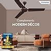 Buy Crompton SUREBREEZE LERONE 1200 mm (48 inch) Ceiling Fan (Smoked ...