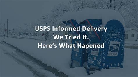 Image result for Informed Delivery Problems Today