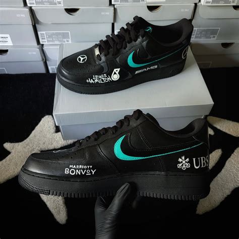 Mercedes AMG F1 x Nike Air Force 1 – Knickgasm