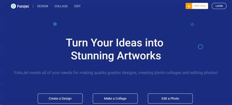 FotoJet：在线图片编辑器和拼图工具_网站之家
