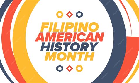 Filipino american history month happy holiday filipinos and united ...