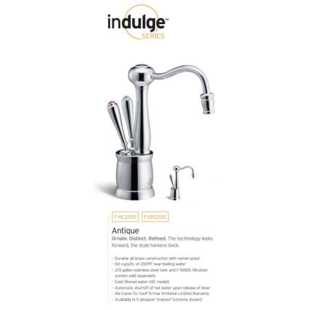 InSinkErator F-GN2200ALM Indulge Instant Hot Water Dispenser, Single ...