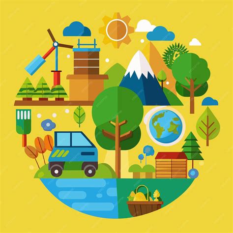 Natural resources clipart vector art and illustration | Premium AI ...