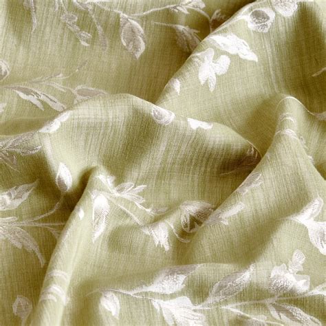 Buy Morris Petaline Set of 2 Jacquard Light Filtering Door Curtains ...