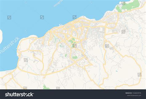 Printable Street Map Kupang Province East Stock Vector (Royalty Free) 1534693976 | Shutterstock