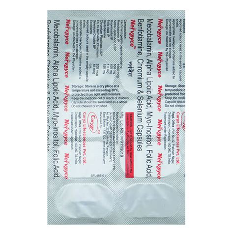 Nervzyce Capsule | Uses, Side Effects, Price | Apollo Pharmacy