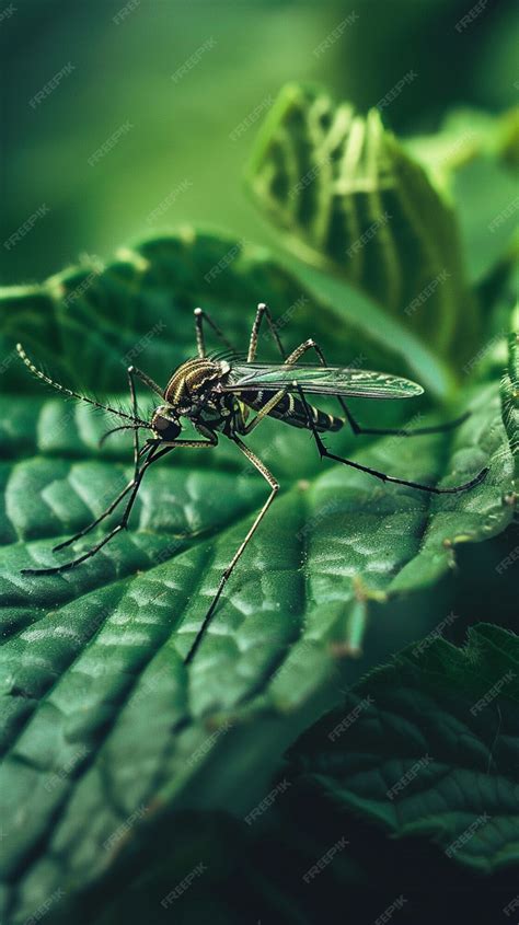 Free Photo | Close up mosquito in nature