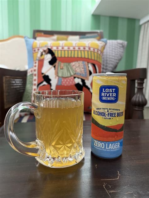 LOST RIVER BREWING - Zero Lager - Alcohol-Free Beer | Great Taste, No ...