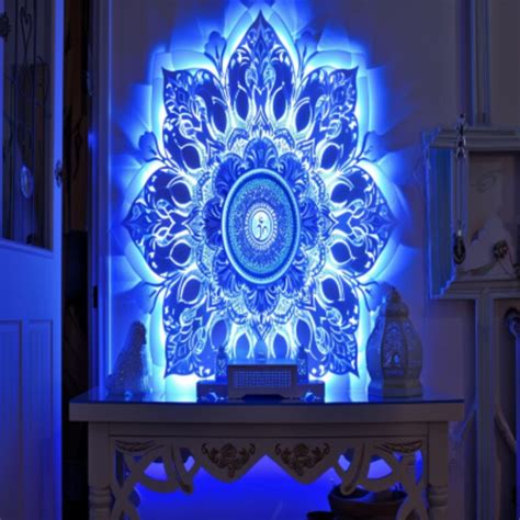 6 Dark Blue Mandir Design for Home with Images in 2025