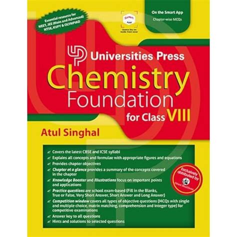 Buy Chemistry Foundation for Class VIII Book Online at Low Prices in ...